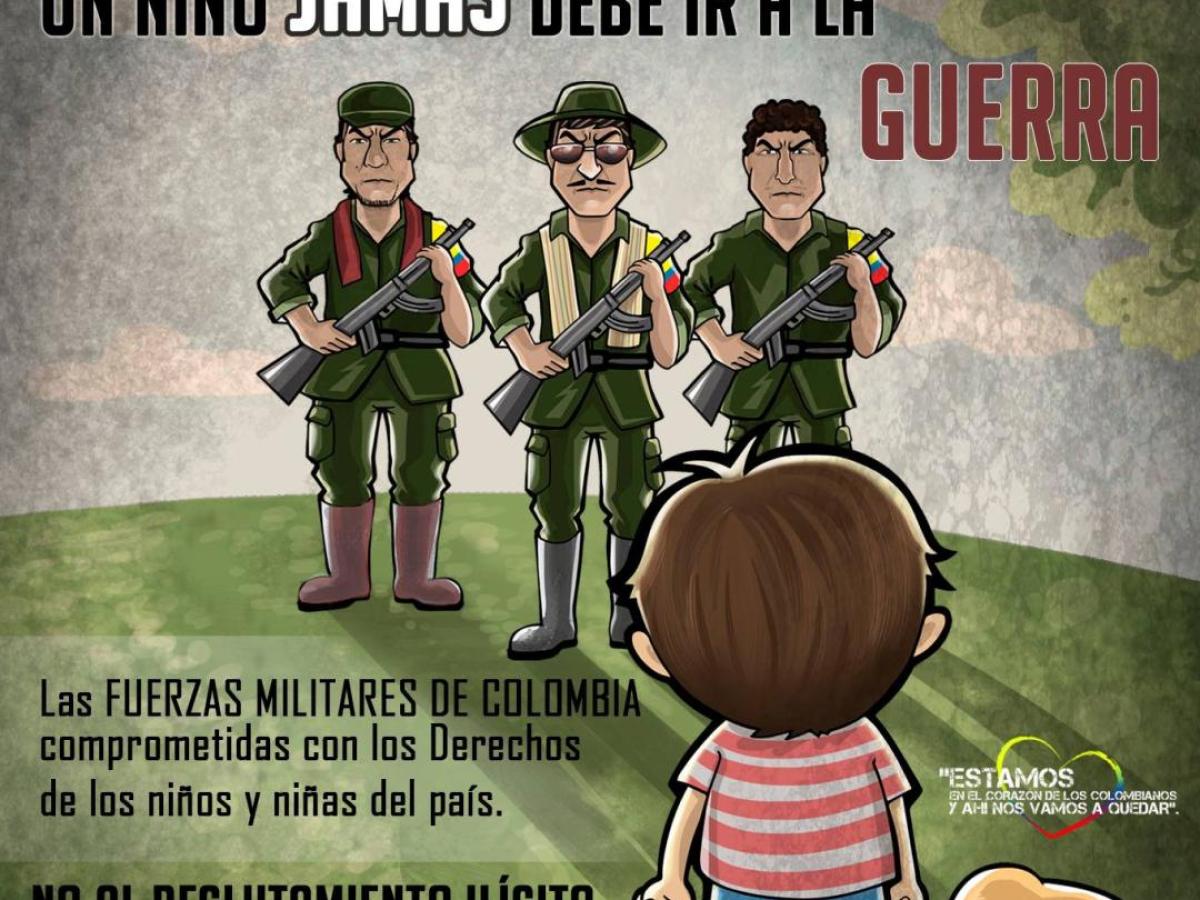 Alerta por reclutamiento de menores en el Meta