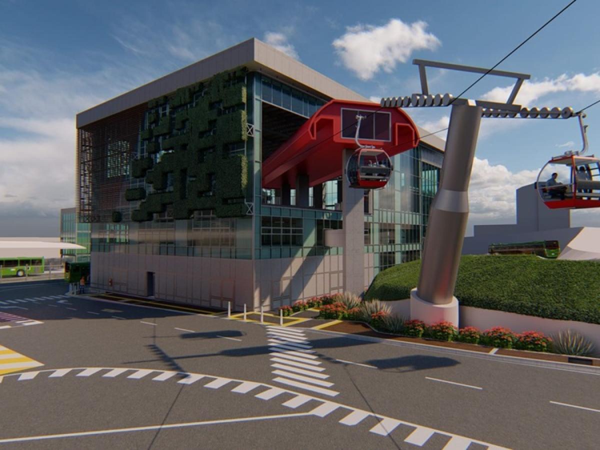 Comienza la construcción del cable aéreo de San Cristóbal en Bogotá