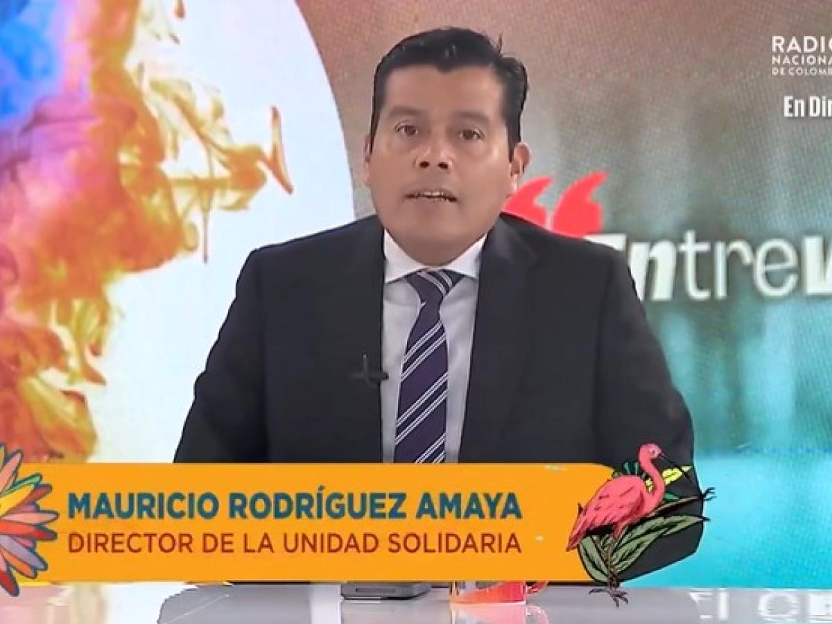 Mauricio Rodríguez, director de la Unidad Solidaria.