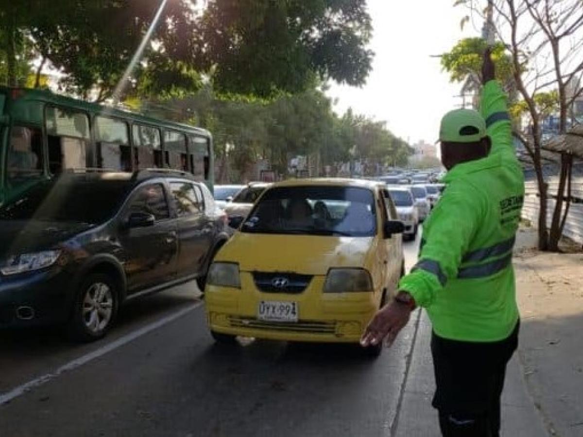 Pico y placa para taxis en Barranquilla del 24 al 28 de junio