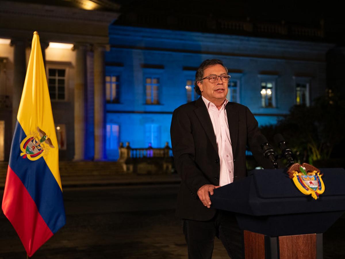 Gustavo Petro: riesgo de golpe de Estado y favorabilidad