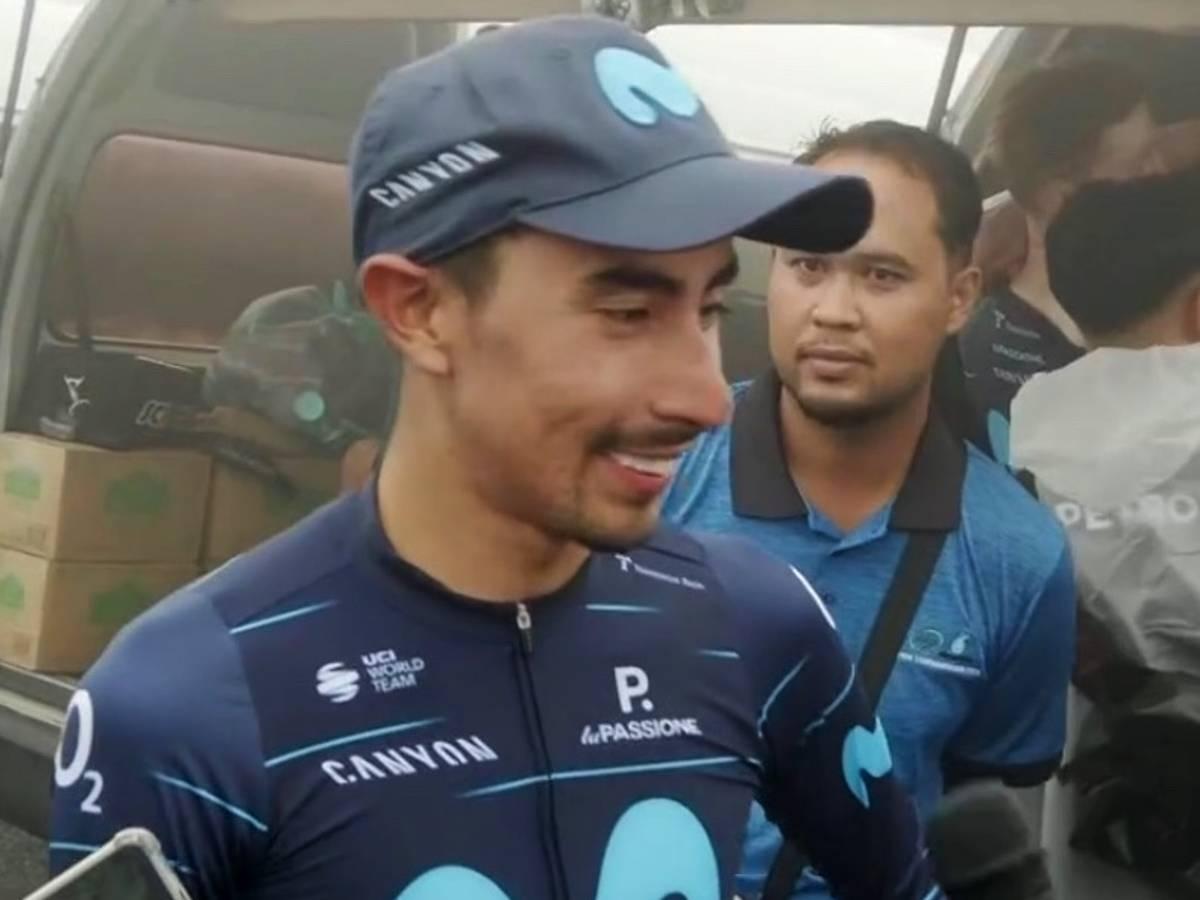 Iván Ramiro Sosa, líder en el Tour de Langkawi