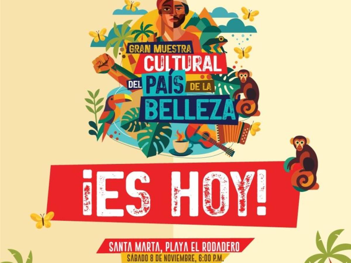 El evento gratuito, que contará con la participación de reconocidos músicos desde la playa El Rodadero, será transmitido en vivo por RTVC, Señal Colombia y Radio Nacional.