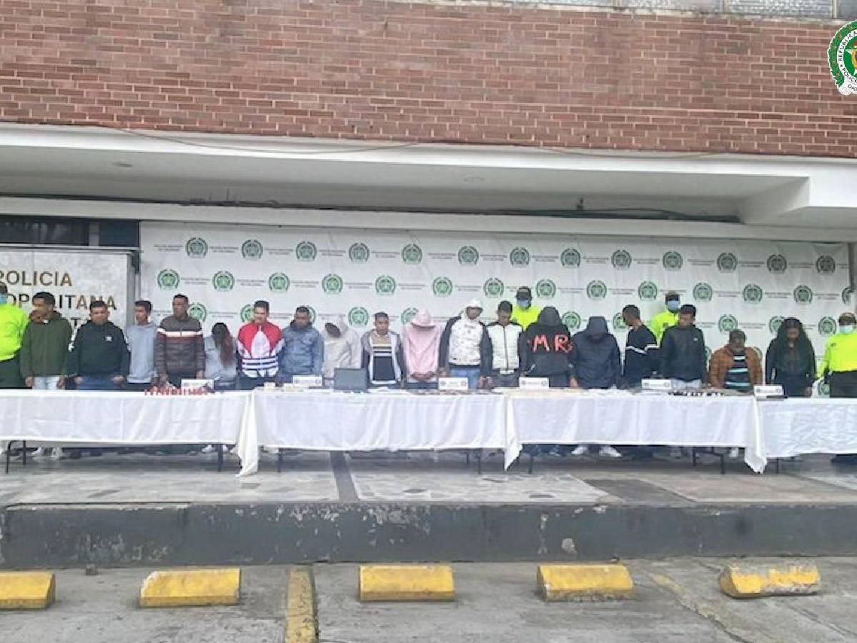 El Tren de Aragua: capturan 19 miembros en Bogotá