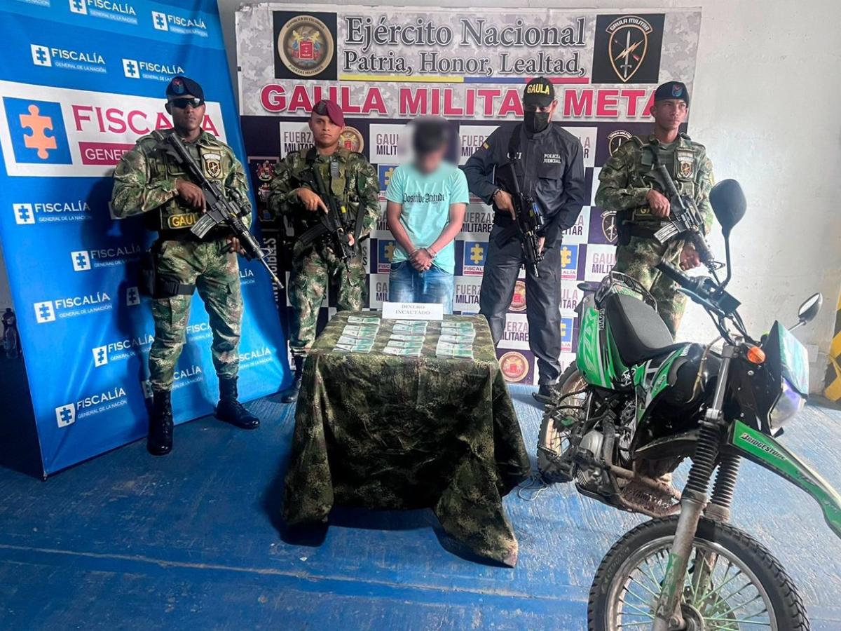 Capturado un presunto extorsionista en el sur del Meta