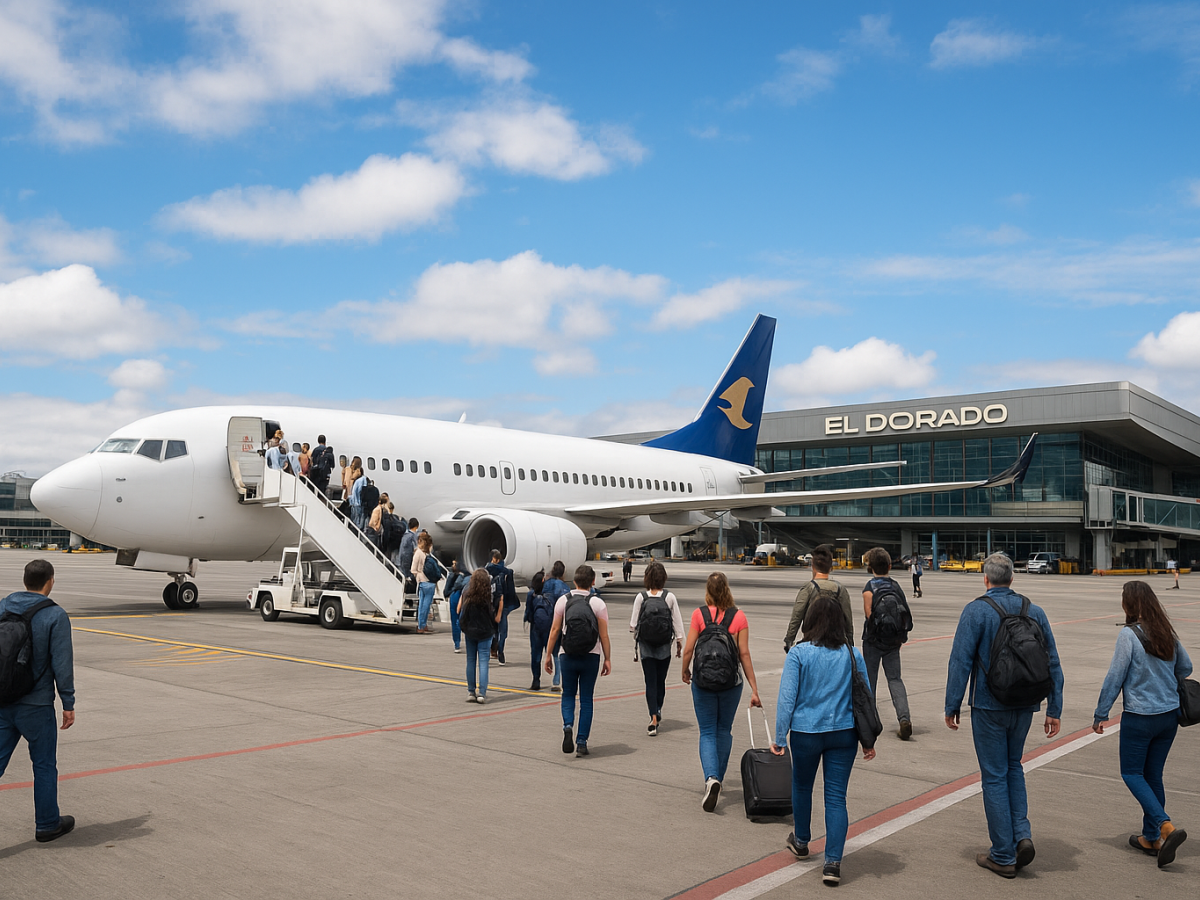 Turismo Colombia crece más 37 millones pasajeros movilizados 2025