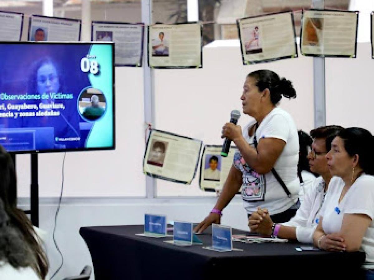 Audiencia de observaciones JEP Caso 08 Villavicencio 