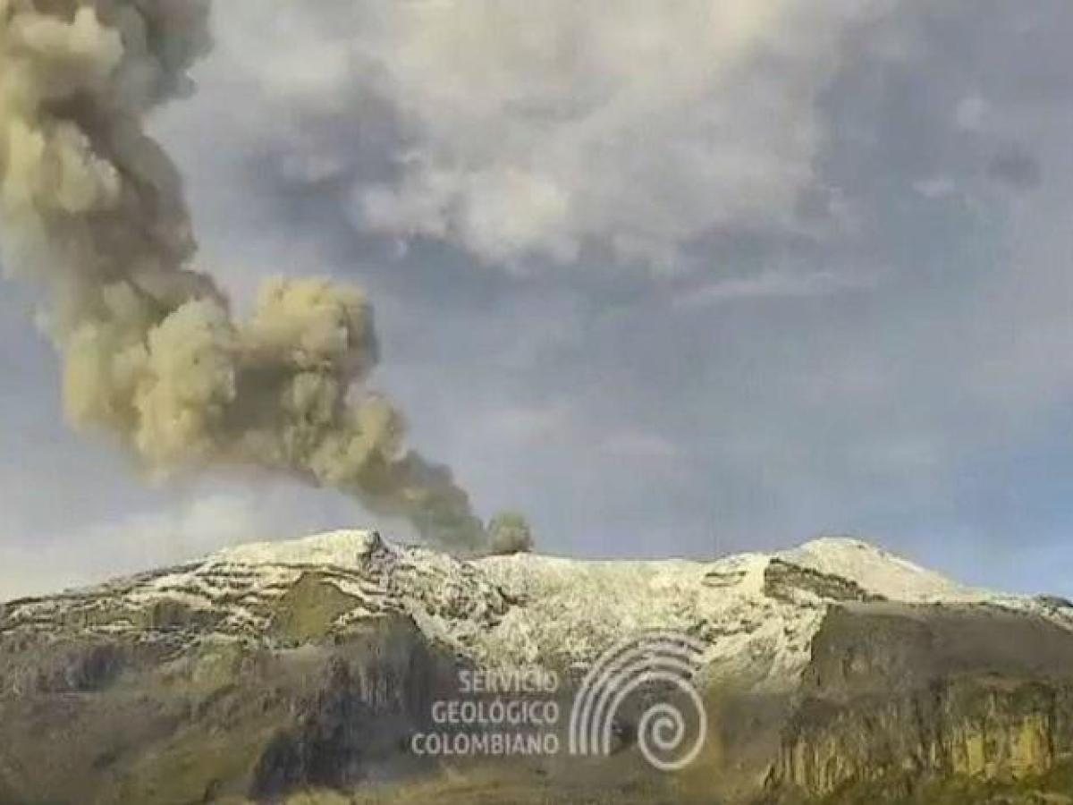 Volcán Nevado del Ruiz registra aumento en la actividad sísmica