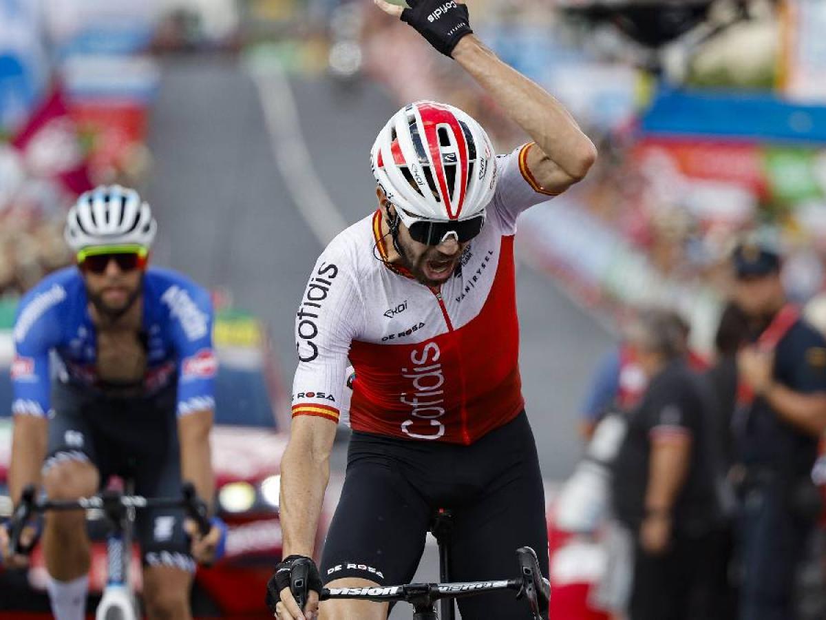 Vuelta a España 2022: José Herrada, ganador etapa 7