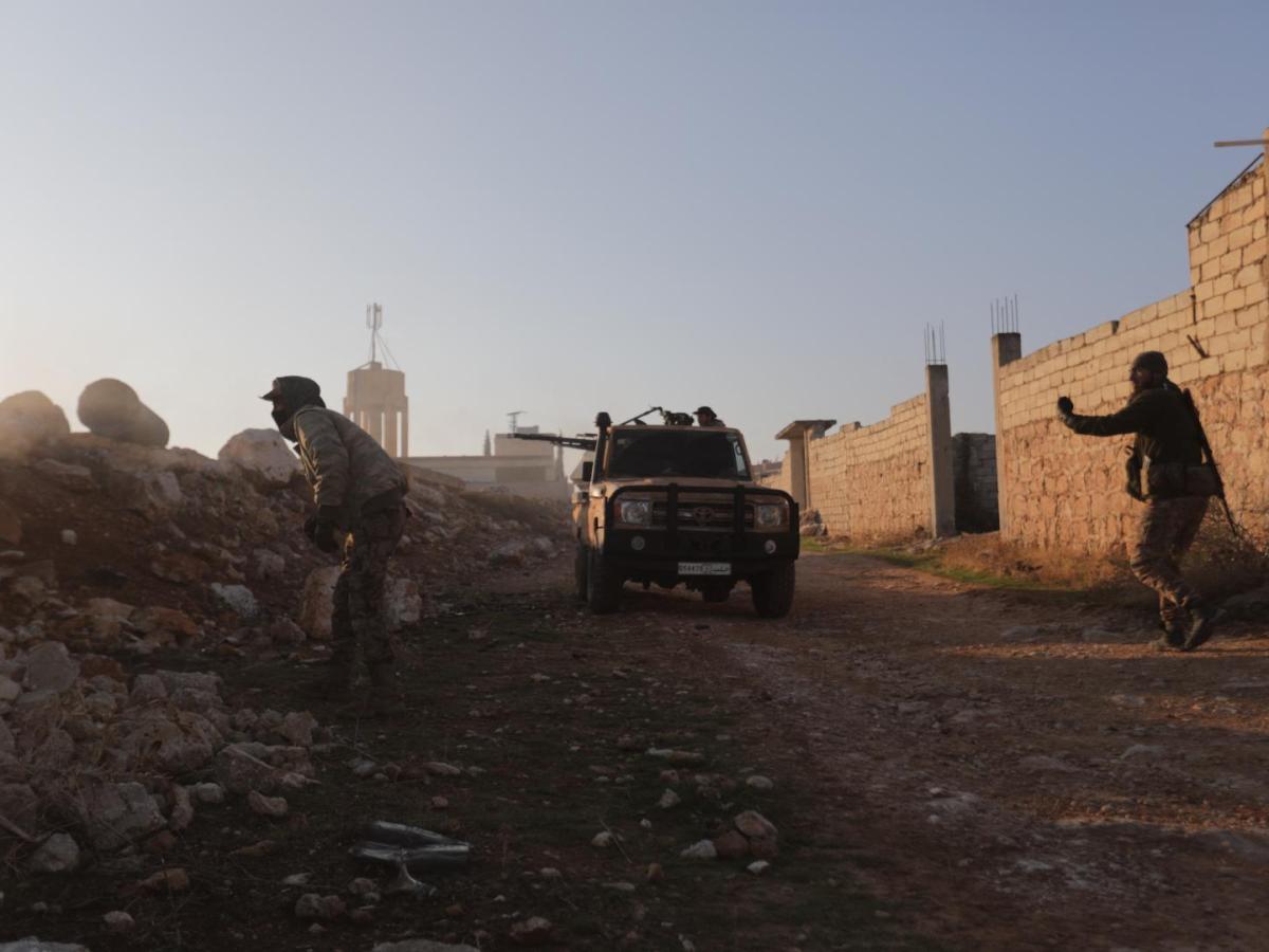 ofensiva de los yihadistas en el norte de Siria 