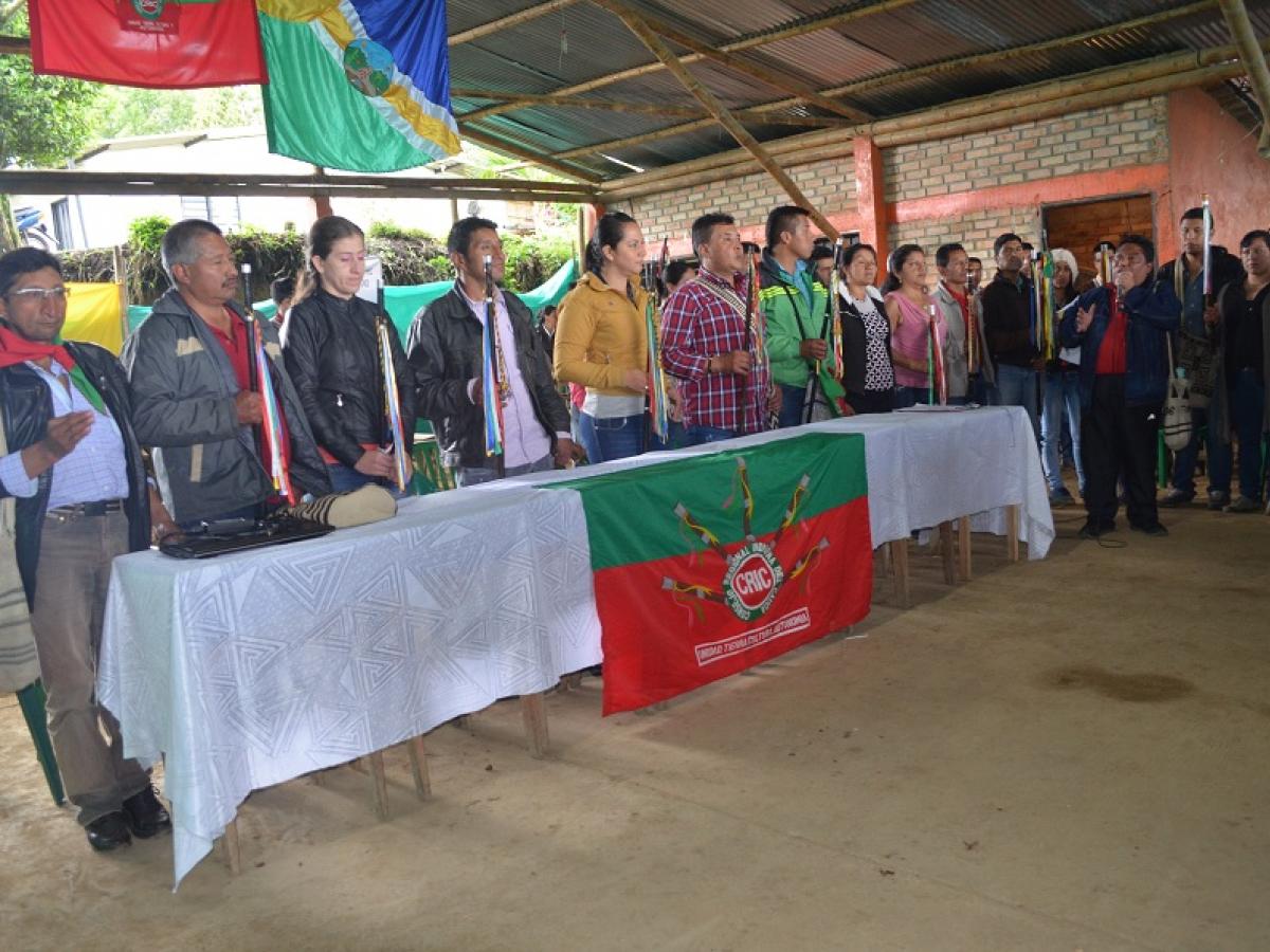 Foto: Consejo Regional Indígena del Cauca