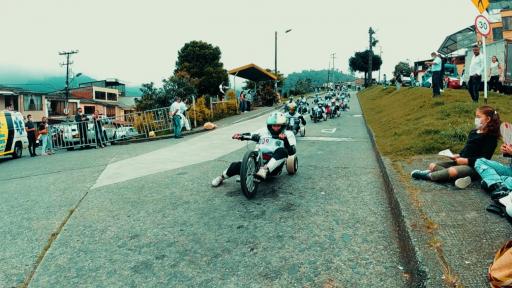 Los tradicionales carritos de balineras en la Feria de Manizales