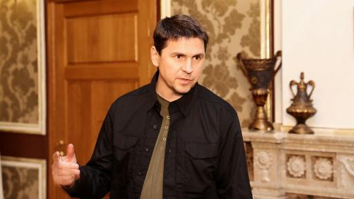 Mikhailo Podolyak, consejero del responsable de la administración presidencial.