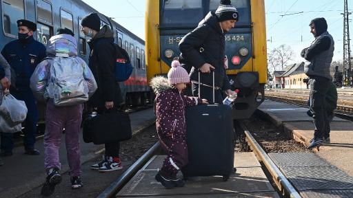 Desplazados internos en Ucrania por la invasión rusa