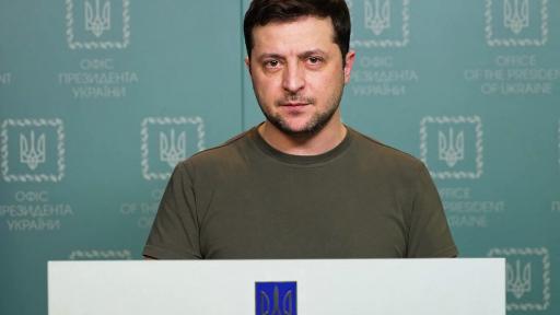 Volodimir Zelenski, presidente de Ucrania