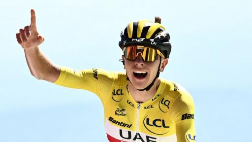 Ciclista esloveno Tadej Pogacar