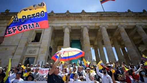 Marchas 26 de septiembre: colombianos protestan contra el gobierno de Petro