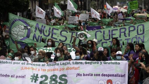 Mujeres en Latinoamérica exigieron en las calles la despenalización del aborto