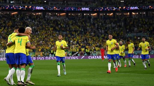 Brasil clasifica a los cuartos de final de Catar 2022