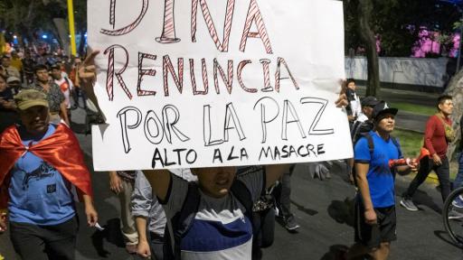  Protestas en Perú: familias detenidos