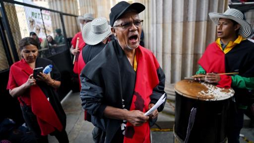 Manifestaciones Congreso de la República hoy | Bogotá 