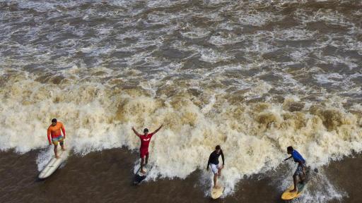 Surf en la Amazonía brasileña: lugar y época del año 