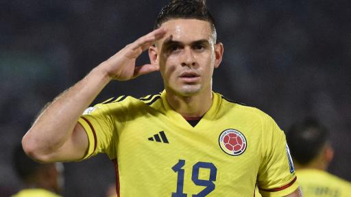 Santos Borré, nuevo jugador del Internacional de Porto Alegre