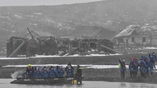 Expedición Antártida buque ARC Simón Bolívar 2024: contaminación 