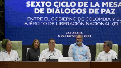 Suspensión diálogos de paz Eln: Delegación