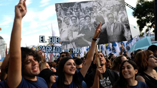 Marcha 48 años golpe de Estado Argentina