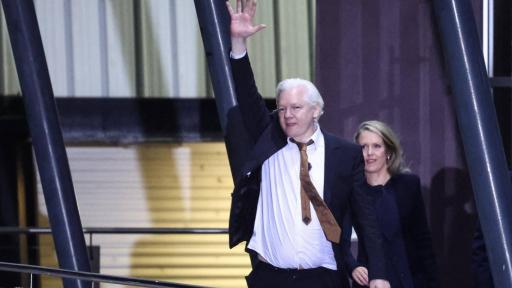 Primer discurso Assange en octubre desde liberación 