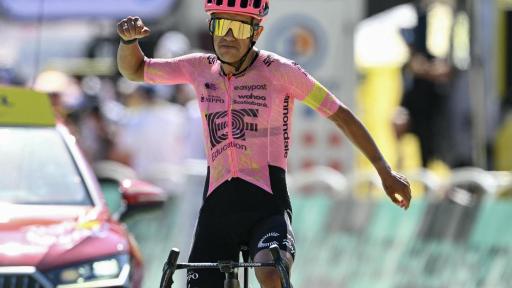 El ecuatoriano Richard Carapaz ganó la etapa 17 del Tour de Francia