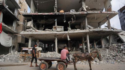 Bombardeos israelíes continúan en Gaza