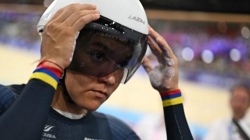 Martha Bayona fue eliminada en la velocidad femenina de París 2024