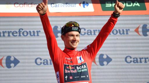 Vuelta a España: Primoz Roglic ganó la etapa 19
