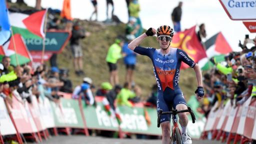 Vuelta a España: Eddie Dunbar ganó etapa 20 