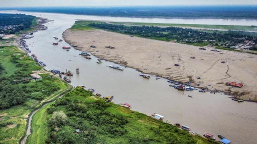 Río Amazonas: UNGRD alerta sequía hasta en un 90%
