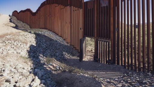 Muro entre México y EEUU 