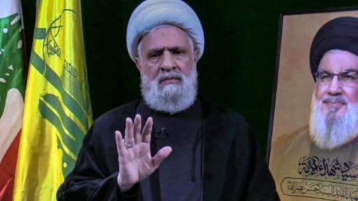 Líder de Hezbolá Naim Qasem
