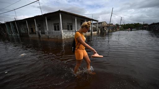 Huracán Rafael en Cuba