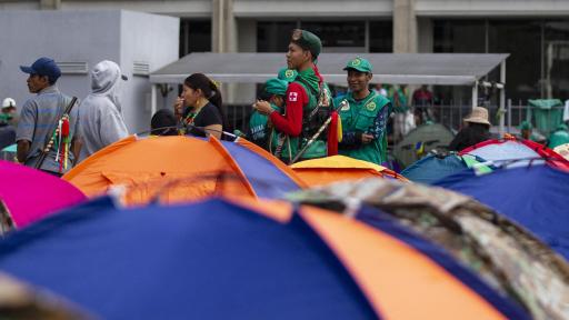 Indígenas Emberá  llegaron a Bogotá, exigen reunirse con el gobierno