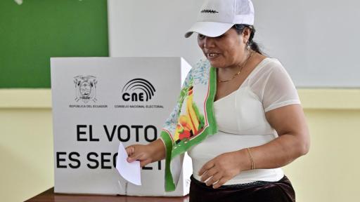 Elecciones en Ecuador: Luisa Gonzáles denuncia posible fraude 