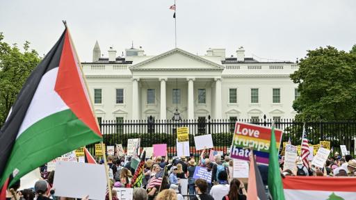 Protesta en Estados Unidos en contra de políticas de Trump