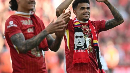 Liverpool en la Premier League: Luis Díaz 