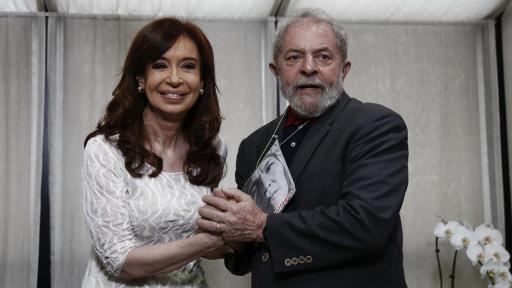 Reunión Cristina Fernández de Kirchner con Lula 