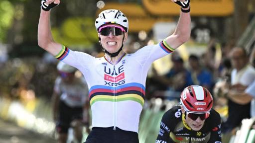 Tadej Pogacar ganó la etapa 4 del Tour de Francia y llegó al centenar de victorias