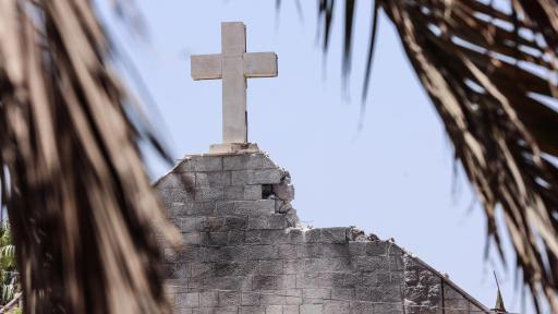 Única iglesia católica de Gaza fue bombardeada y hubo tres muertos