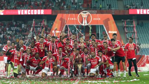 Richard Ríos ganó su primer título con Benfica en Portugal