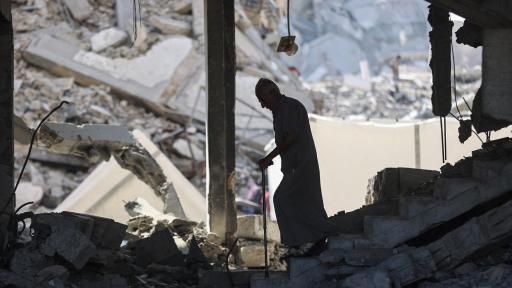 Gaza: Bombardeo israelí en un almacén dejó 40 muertos