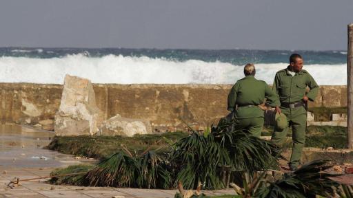 Amenaza de huracán en Cuba
